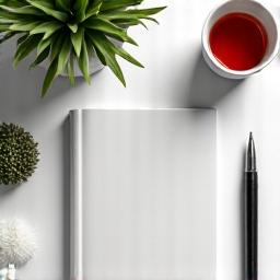 Organized desk symbolizing productivity