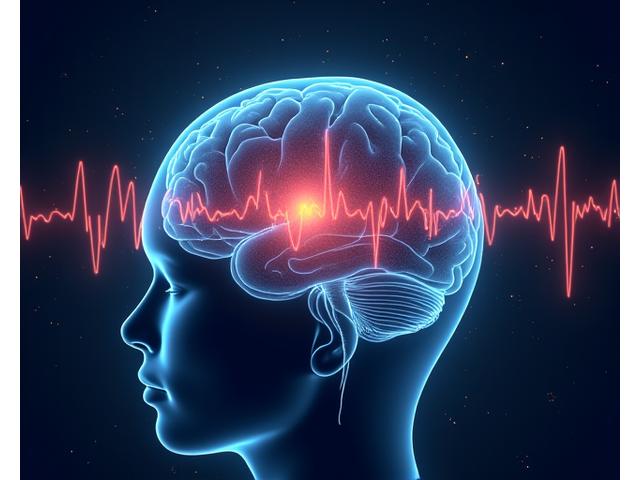 A detailed scientific infographic illustrating the stages of sleep (REM, NREM), brainwave patterns, and key sleep-related hormones (melatonin, cortisol) with a serene, academic feel.